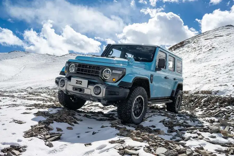 BAW 212 T01 4×4 pe zăpadă – off-road iarna